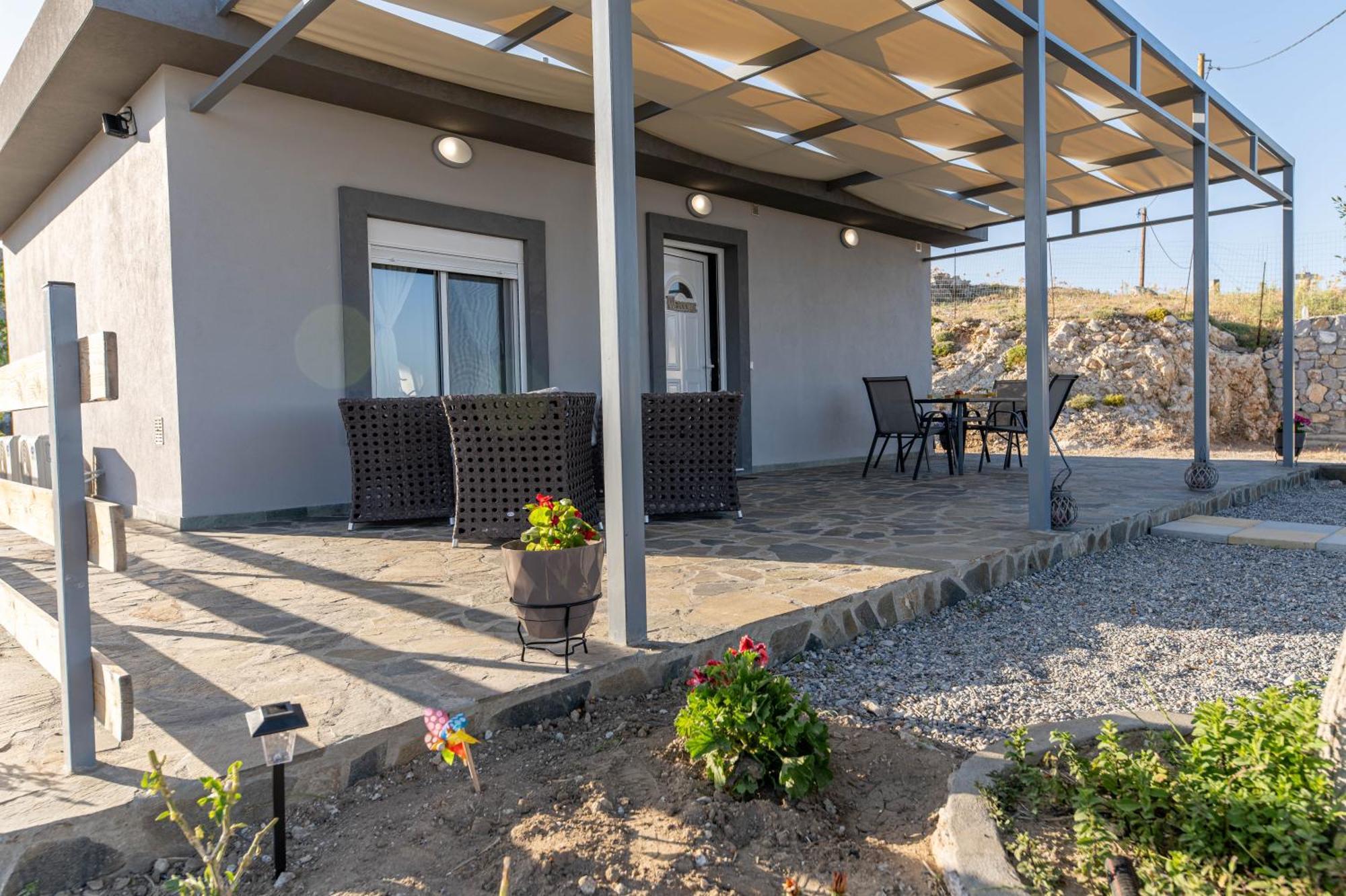 Aegean Sunrise View Villa Archangelos  Exterior photo