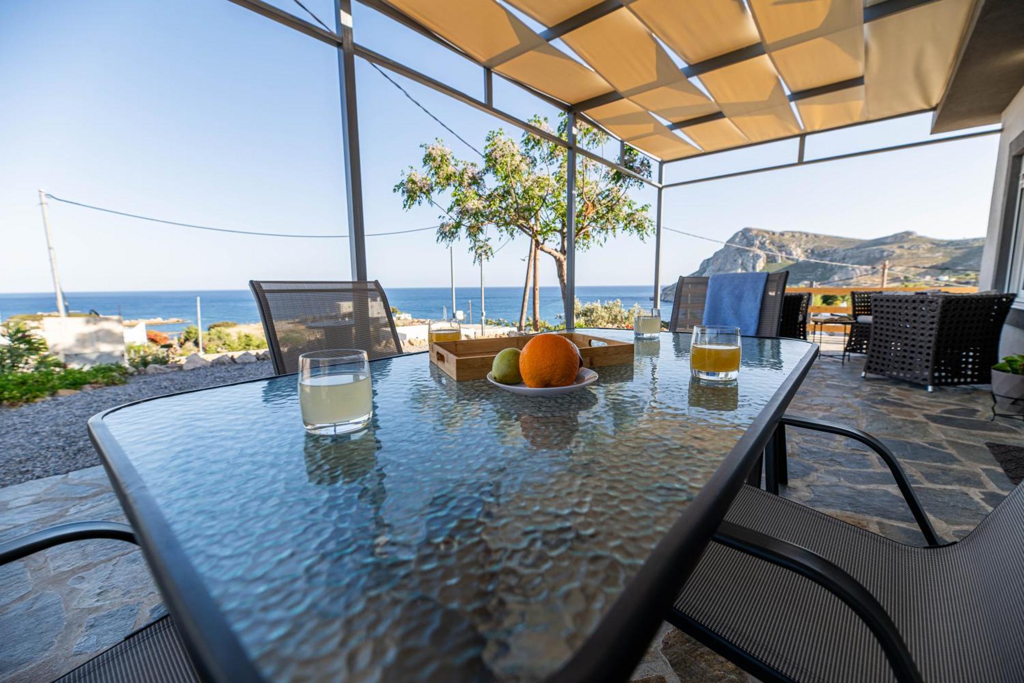 Aegean Sunrise View Villa Archangelos  Exterior photo
