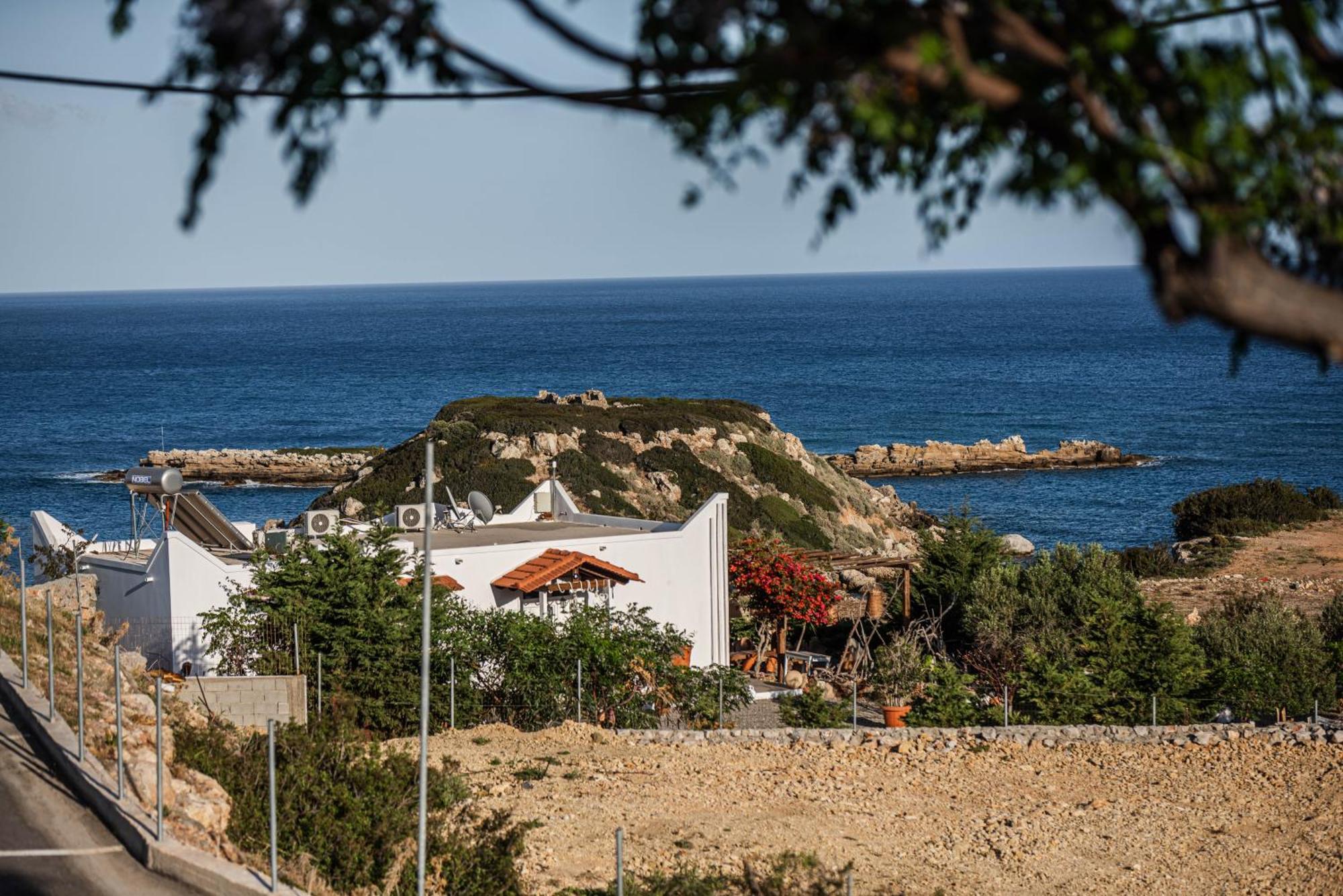 Aegean Sunrise View Villa Archangelos  Exterior photo