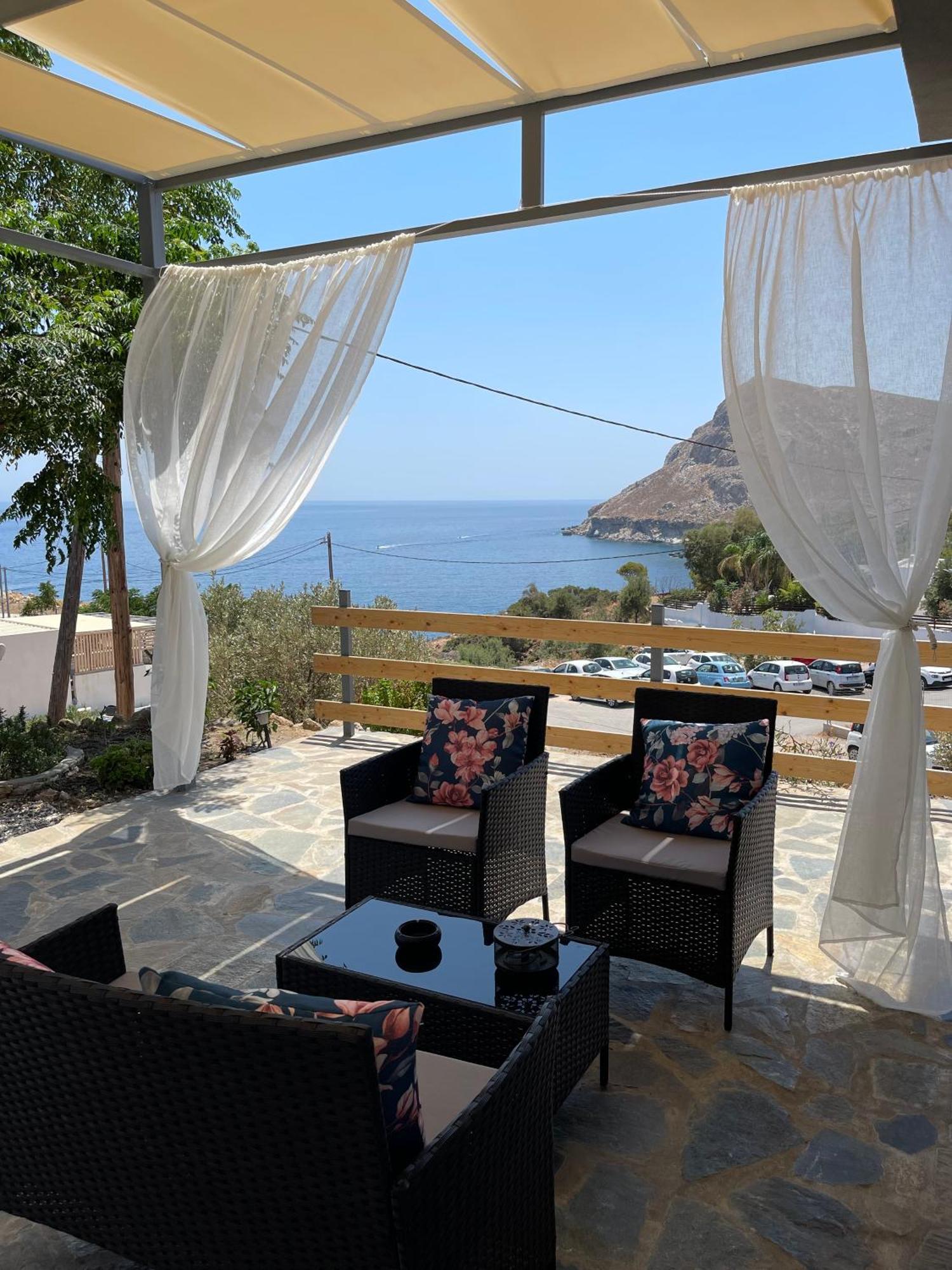 Aegean Sunrise View Villa Archangelos  Exterior photo