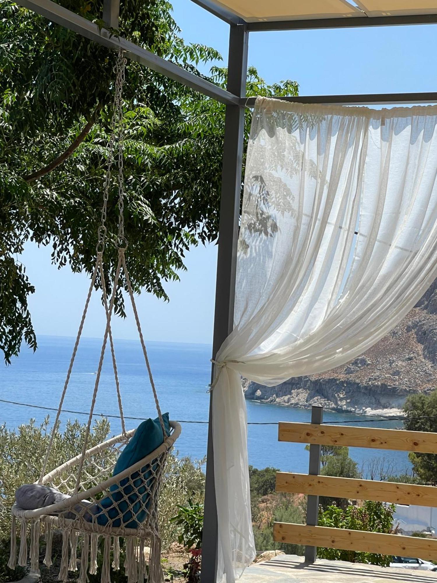 Aegean Sunrise View Villa Archangelos  Exterior photo